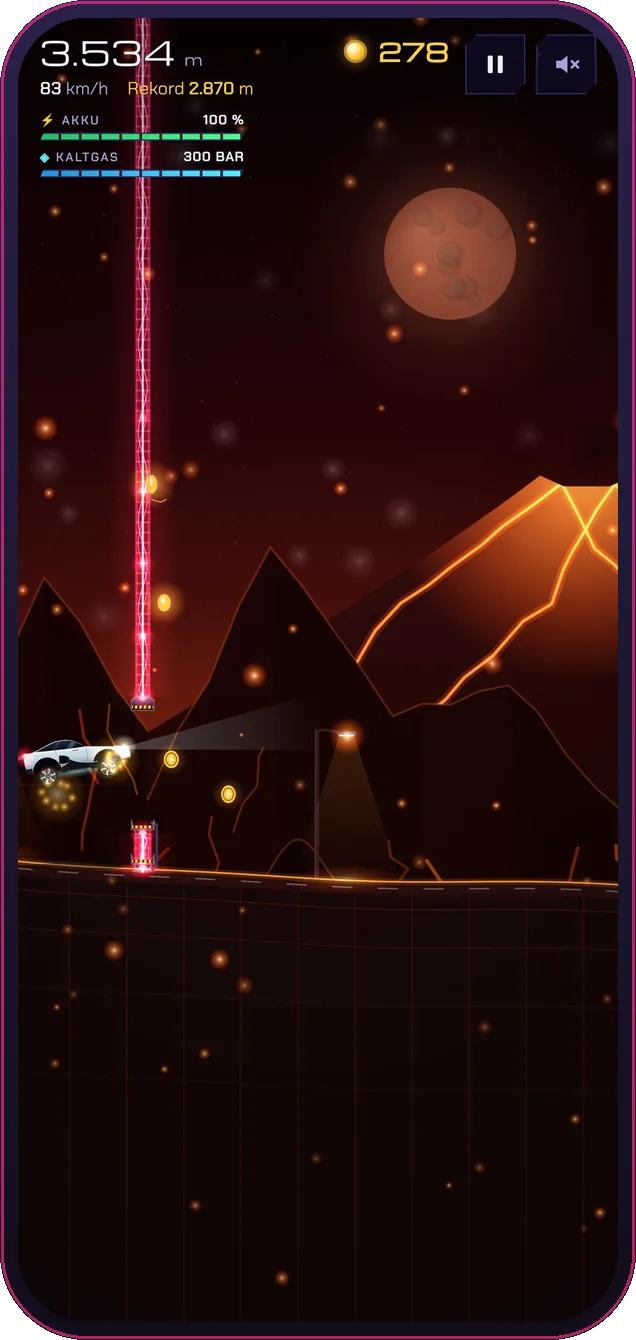Laserwände im Vulkanland